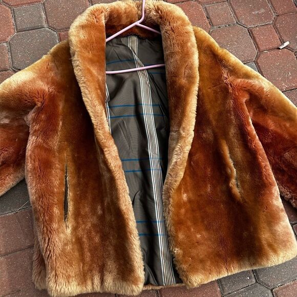 Gorgeous mid century Mi*nk fur label authority wrap. medium - Picture 1 of 8